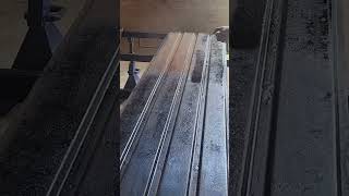 Painting Trailer Floor Metal  Prep for Bedliner [upl. by Chaing612]