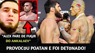 SE FERR0UğŸš¨ Mackachev FAZ PROVOCAÃ‡Ãƒ0 PESADA para Alex Poatan sobre LUTA com Ankalaev e FOI DET0NADO [upl. by Alenoel]