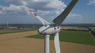 Windpark Bennrather Börde  mit 4 neuen Enercon E82 [upl. by Gaidano]