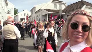 Barnetoget 17 mai 2022 i Lillesand [upl. by Naashom]