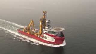 The Sapura Diamante during sea trials [upl. by Novit]