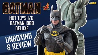 Hot Toys Batman 1989 16 Figure Deluxe Version [upl. by Rogerio]