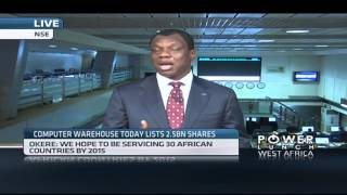 Computer Warehouse Group list on Nigerian Stock Exchange [upl. by Nnodnarb]