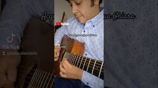 quotAcqua Azzurraquot LucioBattistiOfficialChannel acquaazzurraacquachiara luciobattisti guitar [upl. by Tallie]