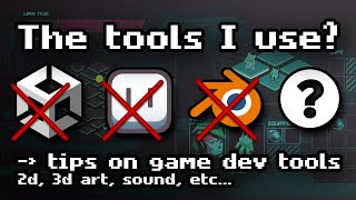 Why I dont use Aseprite  The Tools I Use for Indie Game Dev 2D and 3D [upl. by Duomham112]