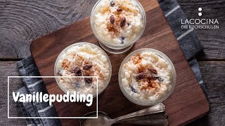 Schnelles Dessert Vanillepudding mit deinen Lieblingsfrüchten  La Cocina [upl. by Jerrold]