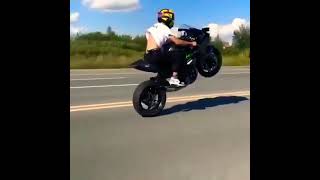 Kawasaki Ninja h2r insane wheelie [upl. by Kato]