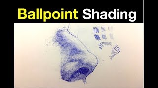 Simple Line Exercises  Ballpoint Pen Shading Tips Pt 3 [upl. by Silbahc262]