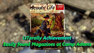 Fallout 76 LITerally AchievementTrophy guide  Multiple Magazine location [upl. by Rabi]