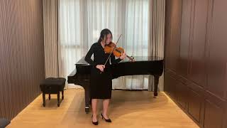 Violin Sonata No 1 Presto  Bach  Him Yau Tryphena LUK [upl. by Nho]