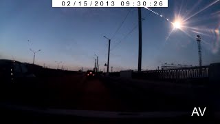 Метеорит в Челябинске Meteorite crash in Chelyabinsk [upl. by Hanschen]