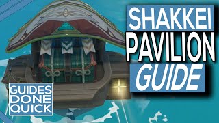 How To Unlock The Shakkei Pavilion In Genshin Impact [upl. by Anelys499]