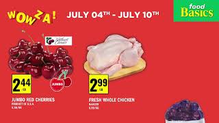 Food Basics  WOWZA Sale  Flyer From July 04 to July 10 2024 [upl. by Melborn]