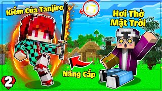 MINECRAFT THANH GƯƠM DIỆT QUỶ  TẬP 2  LỘC LUYỆN RA THANH KIẾM HƠI THỞ MẶT TRỜI🤩THÁCH ĐẤU YORIICHI😎 [upl. by Grissom805]