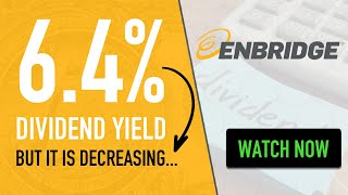 ENBRDIGE STOCK 64 DIVIDEND YIELD  ENB STOCK ANALYSIS [upl. by Leumhs]