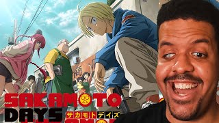 Sakamoto Days  Official Trailer Reaction [upl. by Krute809]