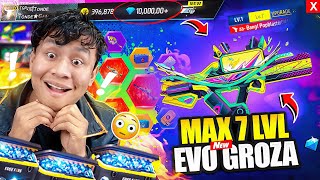 1 Million Diamonds 💎 For New Evo Groza 😱 Tonde Gamer  Free Fire Max [upl. by Nazarius]