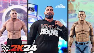 WWE 2K24 ALL NEW Hidden Entrances [upl. by Pokorny]