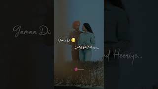 Satinder Sartaaj  Dilan Di Gall  Full Screen Lyrics Whatsapp Status  New Punjabi Song Moni08 [upl. by Rahcir]