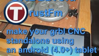 GRBLDroid Standalone Android CNC Controller [upl. by Vi]