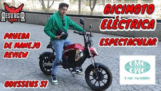 BiciMoto Eléctrica 2024  Odysseus S1  Review  Prueba de Manejo [upl. by Puri]