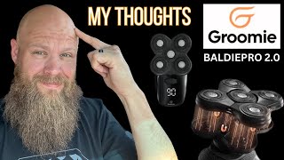 Is The Groomie BaldiePro 20 The BEST Head Shaver [upl. by Kabab785]