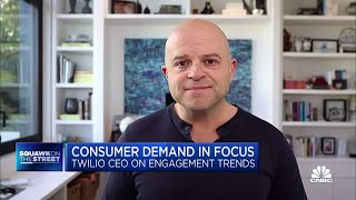 Twilio CEO on earnings beat margins and cost discipline [upl. by Eniamrehs389]