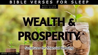 Soak amp Sleep in Gods Blessing amp Prosperity  Scriptures for Finances  Money Affirmations  Jesus [upl. by Terrel]