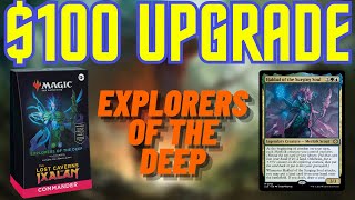 Explorers of the Deep Upgrade  Improving the Precon Commander Deck with 100 [upl. by Anders]