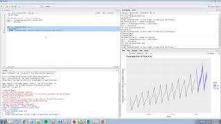 R19 Forecasting ets Models in R and R Studio [upl. by Tsenre]