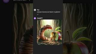 Devasa solucanın hazin sonu ai yapayzeka story aiart chatgpt [upl. by Lonny]