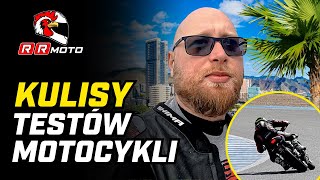 Jak wyglądają motocyklowe wyjazdy testowe  VLOG [upl. by Reilamag]