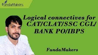 Logical connectives for CATCLATSSC CGLBANK POIBPS [upl. by Maddalena557]