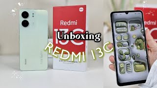 Unboxing Xiaomi Redmi 13c  Jeon Milabu [upl. by Ellehcear]