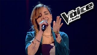 Rosaria Mallardo  What a wonderful world  The Voice of Italy 2016 Blind [upl. by Robert]