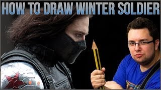 How To Draw The Winter Soldier [upl. by Neetsuj835]