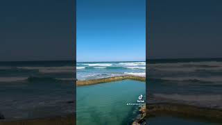 Amazing Perranporth Sea Pool cornwall beach [upl. by Felic]