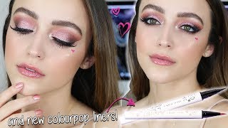 Valentines Day Makeup Tutorial  ROSY GLOW [upl. by Attehcnoc737]