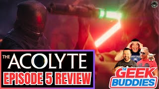 Star Wars THE ACOLYTE Episode 5 REVIEW  The Game of Thrones Episode we DESERVE [upl. by Yenetruoc]