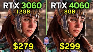 RTX 3060 vs RTX 4060 in 2024  6 Games Tested [upl. by Vaughn840]