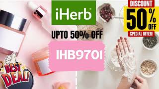 iHerb Promo Codes 2024 😱 iHerb Discount Code I to Get 50 OFF ON IHERB Products [upl. by Wiese]