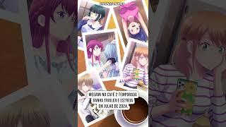 Megami no Café 2 temporada ganha trailer e data de estreia [upl. by Juley]