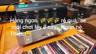 TRIODE TRV35SEB  hàng đẹp đẹp  🌾🌾🌾 êm nè 19🍠ae ít tiền lấy chơi ngon lành tính chất âm khá ok [upl. by Aielam]