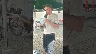 Infostand in Holzkirchen 2024 Der Dritte Weg [upl. by Belldame]