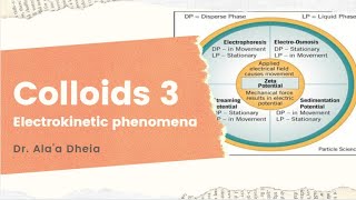 Colloids 3 Electrokinetic phenomena [upl. by Gene]