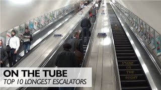 Longest Escalators On The Underground [upl. by Yv]