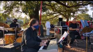 20201003 The Blue Third jazz trio at the Natchitoches Classic Car Show [upl. by Bethanne]