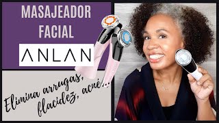 ANLAN EMS MASAJEADOR FACIAL LED LIGHT THERAPY¿Vale la pena [upl. by Aliuqehs]