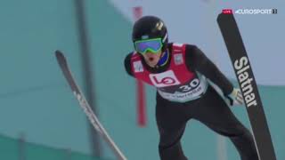 Sergey Tkachenko  1995m  PB  Vikersund 2019  NATIONAL RECORD [upl. by Kalbli]