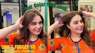 Atiya Ne di hairs Ko New Look New Vlog [upl. by Jakie]